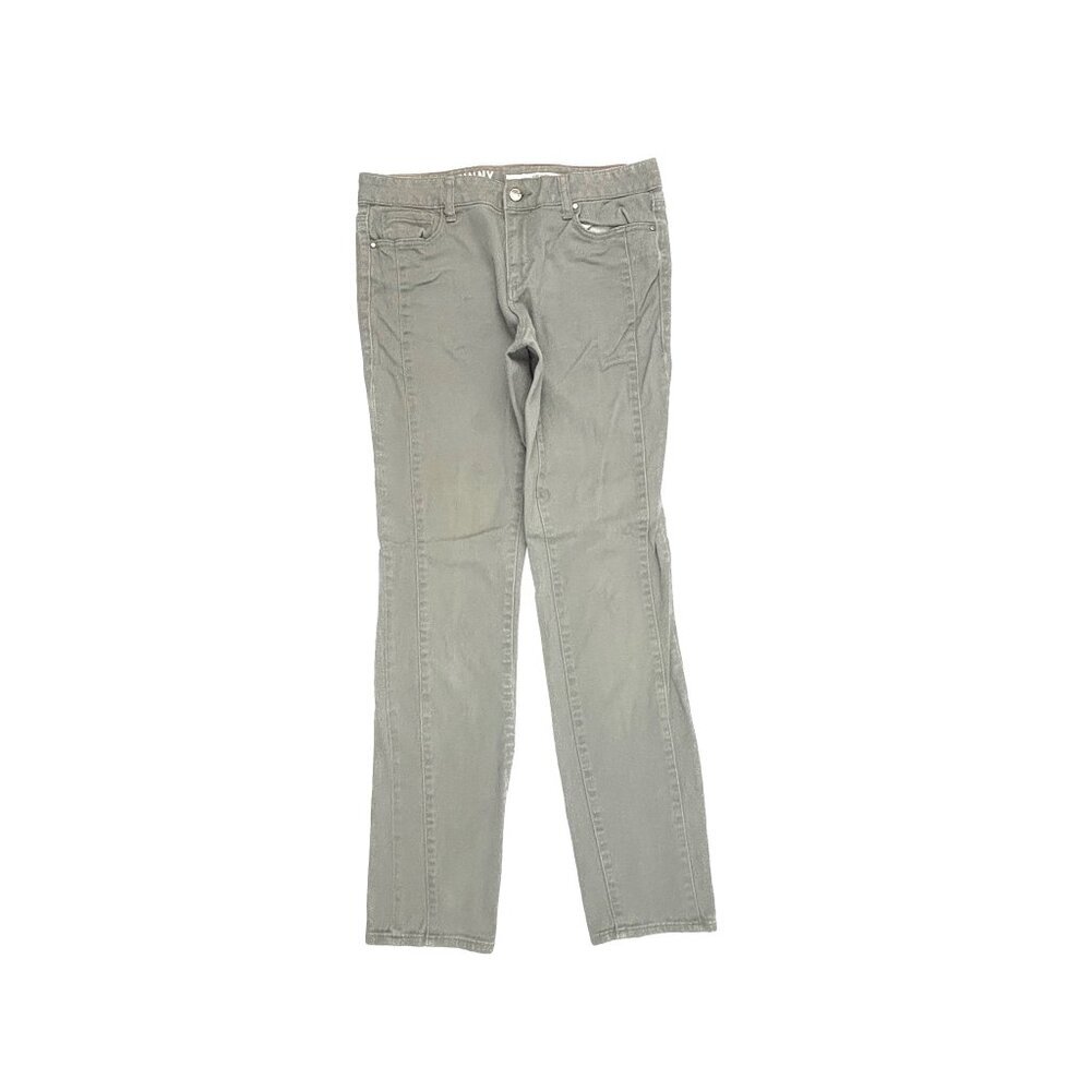 DKNY Soho Skinny Jeans Women 8 Gray‎ Denim Mid Rise Classic 5-Pocket